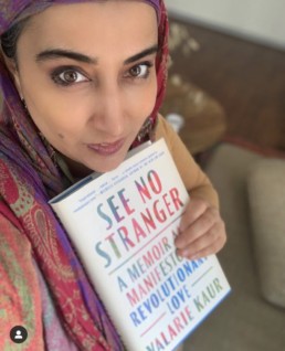 Najeeba Syeed with See No Stranger book